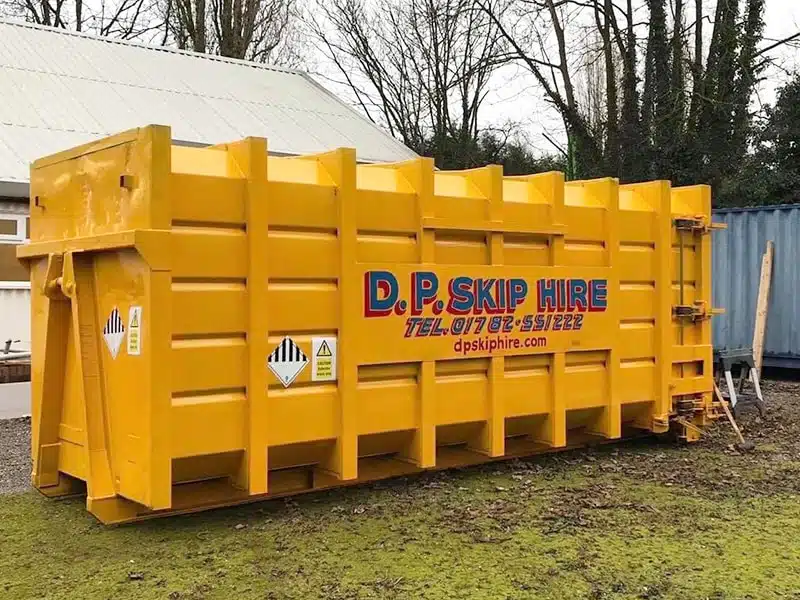 Asbestos Removal Container or Skip, DP Group - Staffordshire