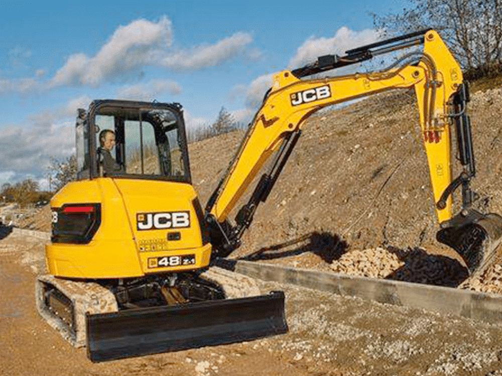 3 Ton Mini Digger Hire from £95.00 - Staffordshire & Cheshire Plant Hire